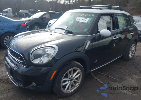 2016 Mini Countryman Cooper S z USA, uszkodzony, nr VIN WMWZC5C55GWU02295